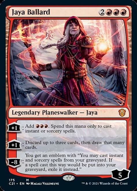 Magic The Gathering Commander 2021 Single Card Mythic Rare Jaya Ballard