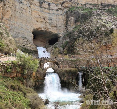 Poster Print Showing The Afqa Waterfall Mount Lebanon