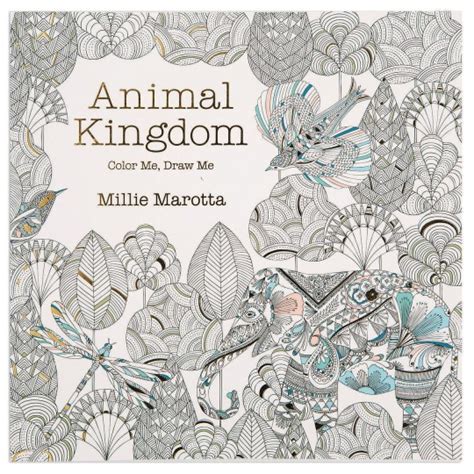 Buy Animal Kingdom Adult Coloring Book At Sands Worldwide