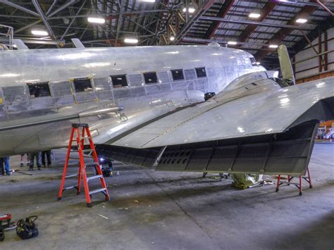 Yankee Air Museums C 47 Becomes The Hairless Joe
