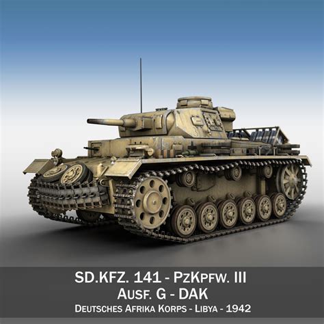 Panzer Iii Pzkpfw Iii Ausfg 3d Model By Panaristi