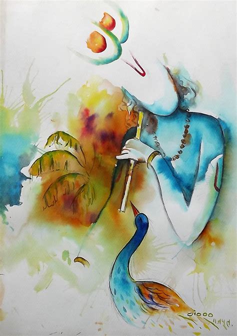 Krishna Painting By Shankar Rajput Saatchi Art