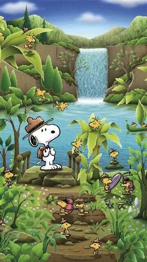 Snoopy Explore The Jungle With Woodstock Digital Art By Julia Reid