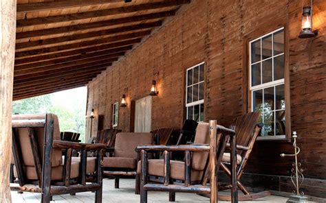 Exterior of the savage cabin. Burton Log Cabin
