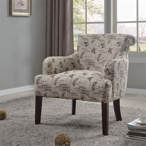 Printed accent chair for sale. Regency Butterfly Print Accent Chair