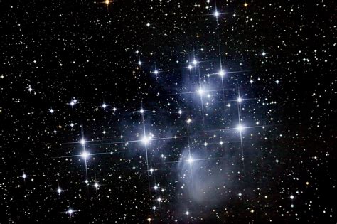M45 With Diffraction Spikes