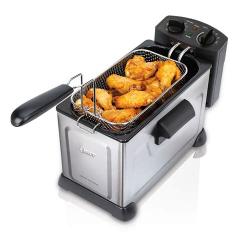 Brand name deep fryers with multiple features, capacities & more at the home depot®. Oster® 3.7 Liter Professional Style Stainless Steel Deep ...