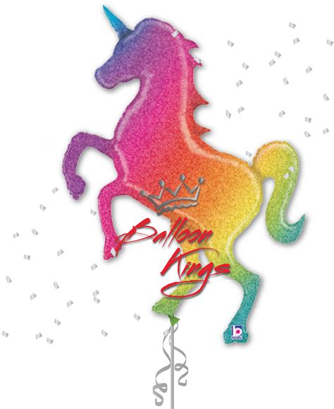 Download Glittering Rainbow Unicorn Glitter A Rainbow Unicorn Clipart
