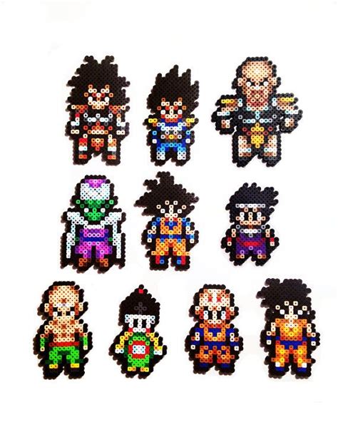 Relive the story of goku and other z fighters in dragon ball z: 42 best images about Dragon Ball on Pinterest | Perler beads, Hama mini and Son goku