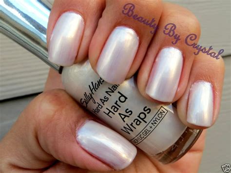 sally hansen super frost platinum nail polish white nail polish nails