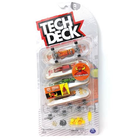 Tech Deck Toy Machine Doll Series 4 Pack Fingerboards Exodus Ride Shop