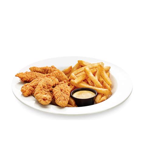 Chicken Fingers With French Fries