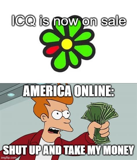 How Aol Bought Out Icq In 1998 Imgflip
