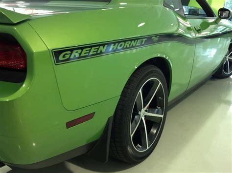 Green Hornet Dodge Challenger Srt8 Srt Pinterest