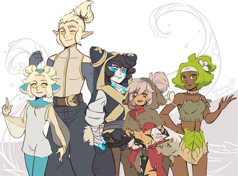 Wakfu Ocs By Whitedovehemlock On Deviantart