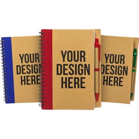 Custom Notebooks Quality Logo Products