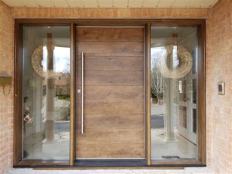 Modern Exterior Entrance Fibreglass Door Modern Doors