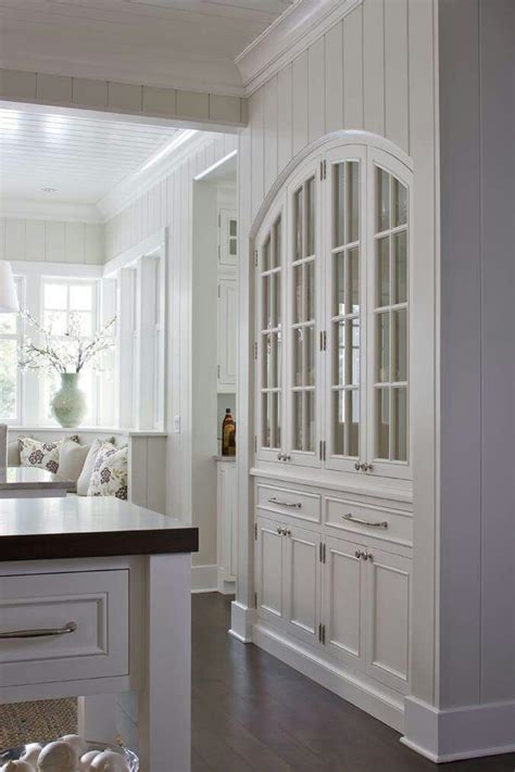 Share the post kitchen cabinets from china. Encase dads china cabinet into the wall to look like a ...