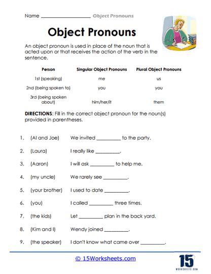 Object Pronouns Exercises Form Fill Out And Sign Printable Pdf The Best Porn Website