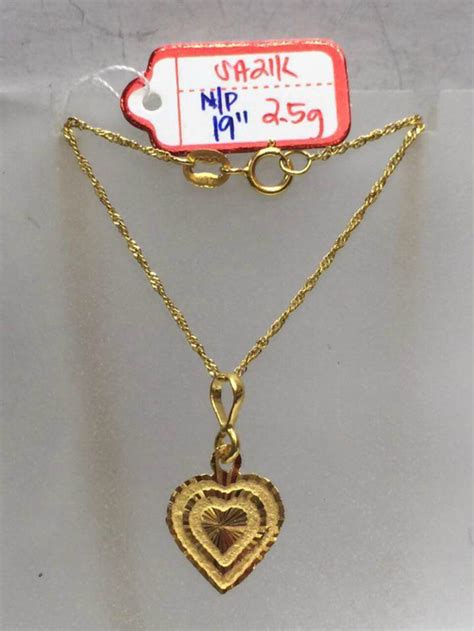 They often serve ceremonial, religious, magical, or funerary purposes and are also used as symbols of wealth and status, given that they are commonly made of precious metals and stones. #13: 21K Saudi Real Gold Necklace With 3 layer heart Shape Pendant | Real gold necklace, Heart ...