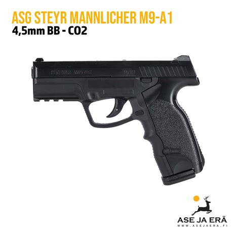 Asg Steyr Mannlicher M9 A1 Co2 45 Mm Ilmapistooli Asejaerafi