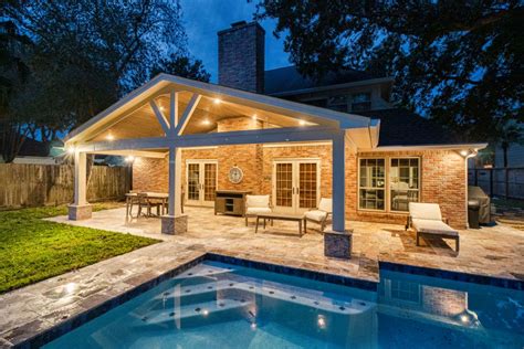 Katy Covered Patio Tradition Outdoor Living