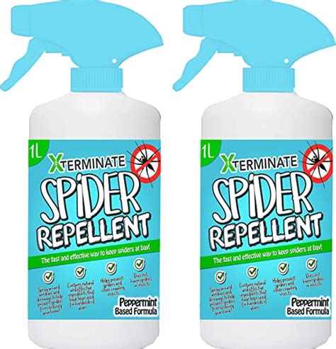 Xterminate Spider Repellent 2x1 Litre Spray For Indooroutdoor Use