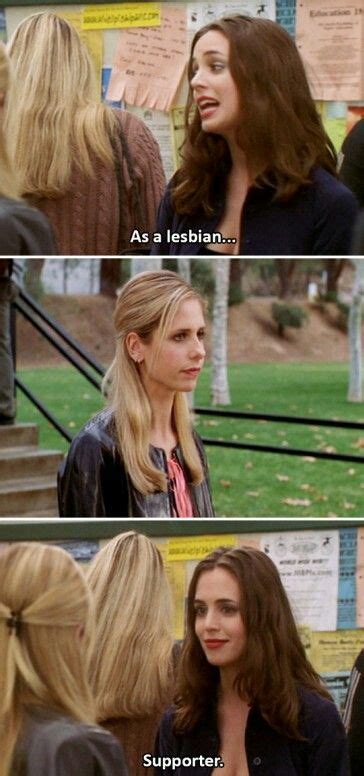 As A Lesbiansupporter Buffy The Vampire Slayer Buffy Lesbian