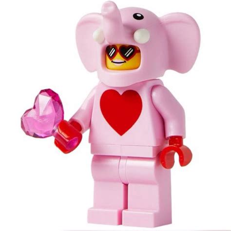 Lego 2020 Build A Minifigure Love Elephant With Accessories Bam Shopee Singapore