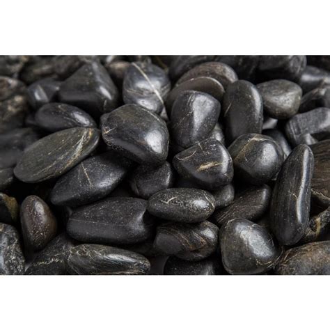 Rain Forest 2 In To 3 In 30 Lb Black River Pebbles Rfbrpa3 30 The