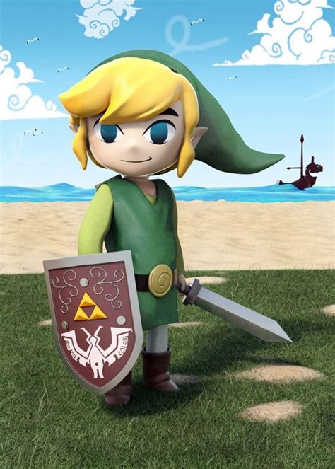 The Legend Of Zelda Wind Waker Link