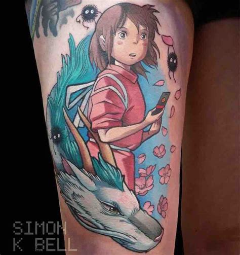 Spirited Away Tattoo By Simon K Bell Tattoo Insider