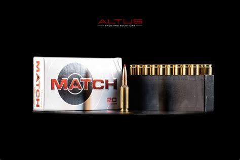 Hornady Match 6mm Gt 109gr Eld M Ammo Altus Shooting Solutions