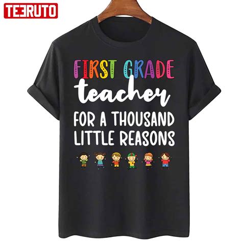 1st Grade Teacher Ts First Grade Crew 1st Team Unisex T Shirt Teeruto