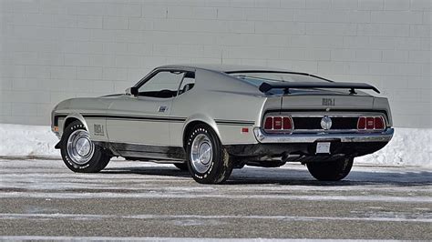 1971 Ford Mustang Mach 1 Fastback 429 Scj 4 Speed Mecum Auctions