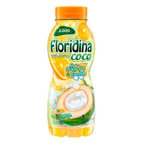 Floridina Coco Perpaduan Segarnya Air Kelapa Dengan Manisnya Jus Jeruk