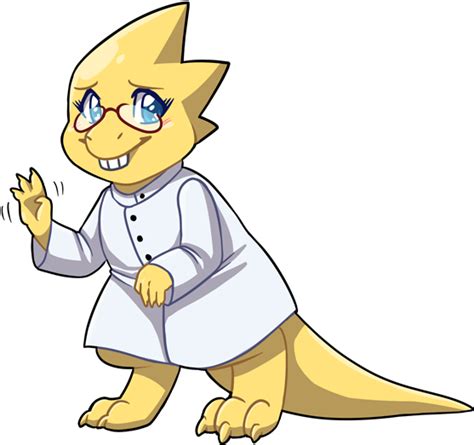 Alphys Sprite Cartoon Clipart Large Size Png Image Pi