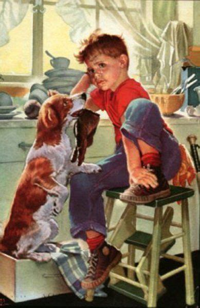 Post In Hunter Frances Tipton Su I Am A Child Norman Rockwell Art