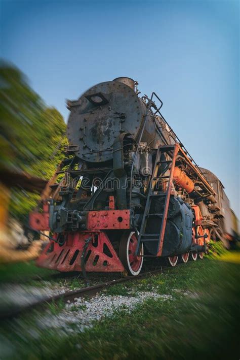 Old Rusty Steam Locomotive Stock Image Image Of History 230524523