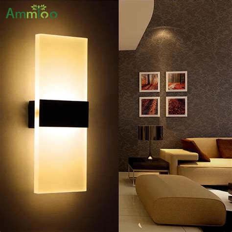 Modern Led Wall Light Lamp Indoor Wall Mounted Sconce Lights For Living