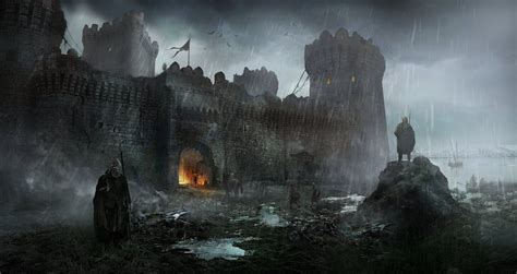 Ruined Fortress Andrii Shafetov On Artstation At