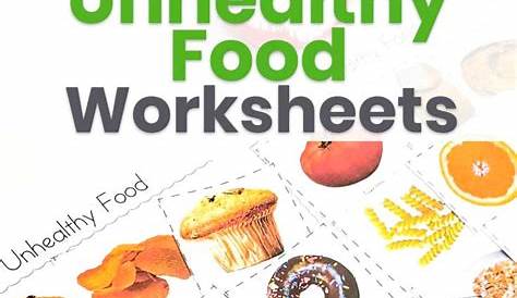 healthy or not healthy worksheet