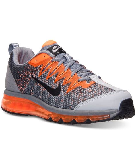 Nike Mens Air Max 09 Jacquard Running Sneakers From Finish Line