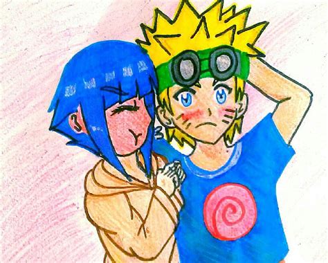 Little Hinata And Naruto In Color By Jangirl83 On Deviantart