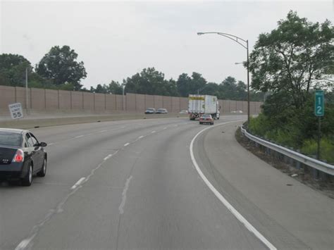 Ohio Interstate 71 Southbound Cross Country Roads