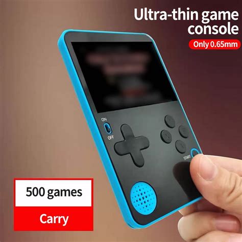 500 In 1 Retro Video Game Console Handheld 2 4 Inch Color Screen