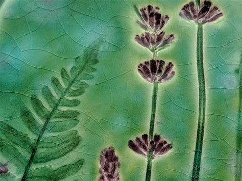 Foxglove Forest Botanical Tile Panel Ready To Ship Etsy Canada Ceramic Kitchen Tiles