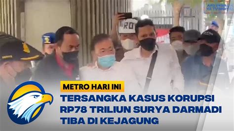 Tersangka Kasus Korupsi Rp Triliun Surya Darmadi Tiba Di Kejagung