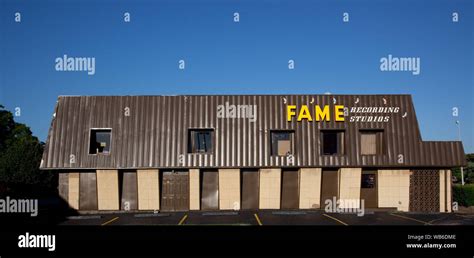 Fame Recording Studios Muscle Shoals Alabama Stock Photo Alamy
