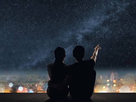 Stargazing Couple With Love From Lou